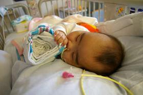 ジャクソン記念病院の病室にて